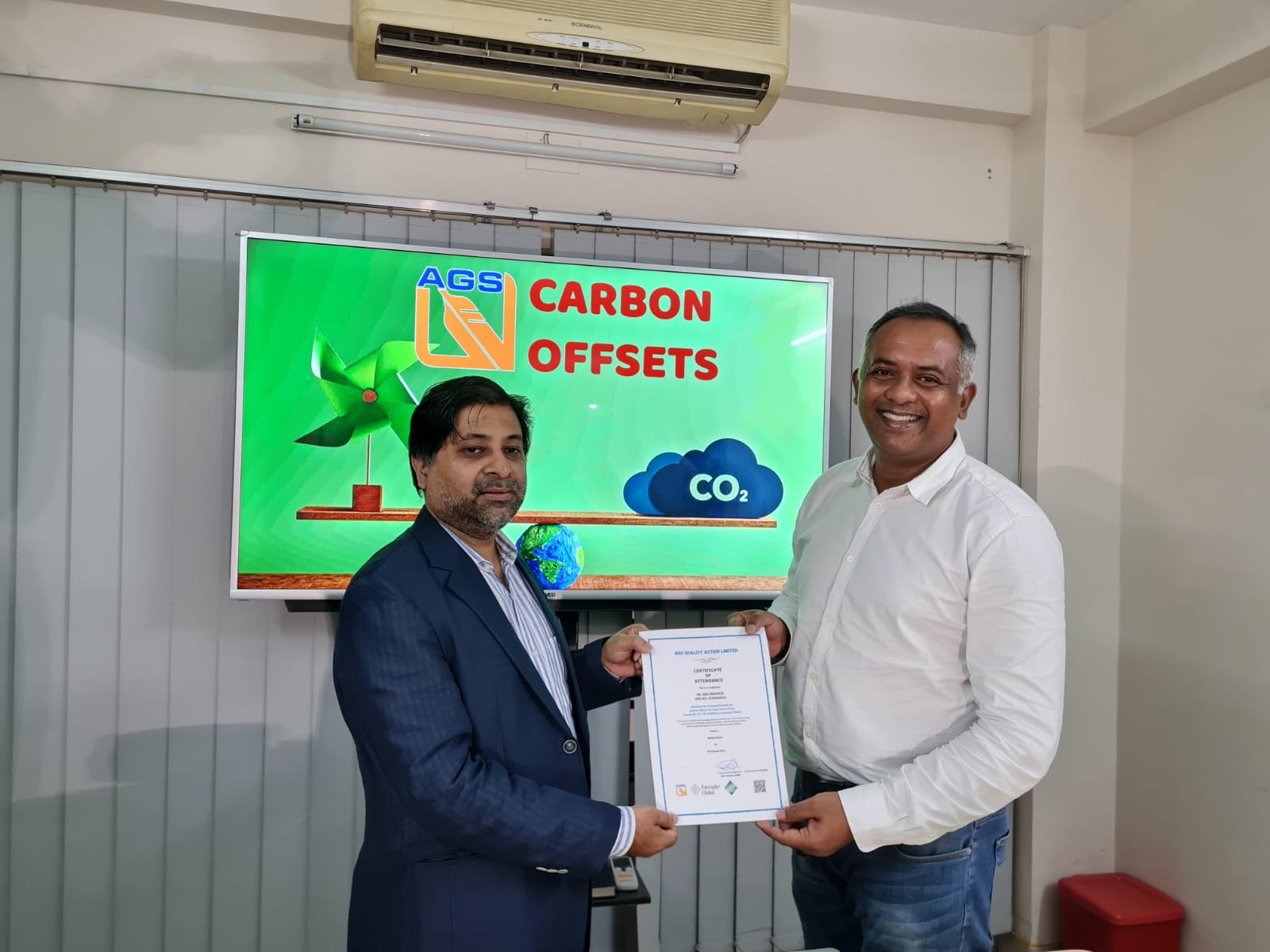 SK ABU MAHADI Carbon Offsets Certification