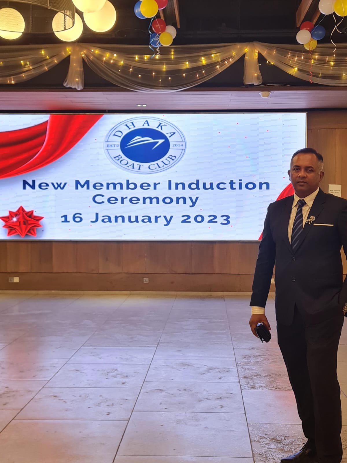 SK ABU MAHADI at Dhaka Boat Club