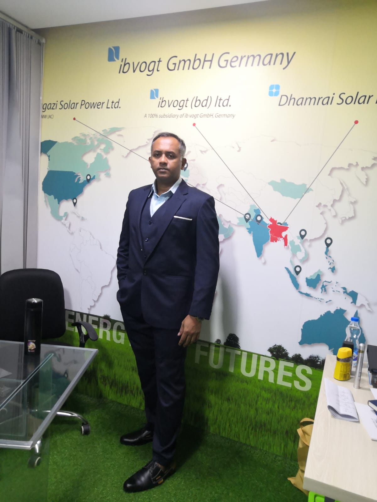 SK ABU MAHADI at ibvogt GmbH Germany office