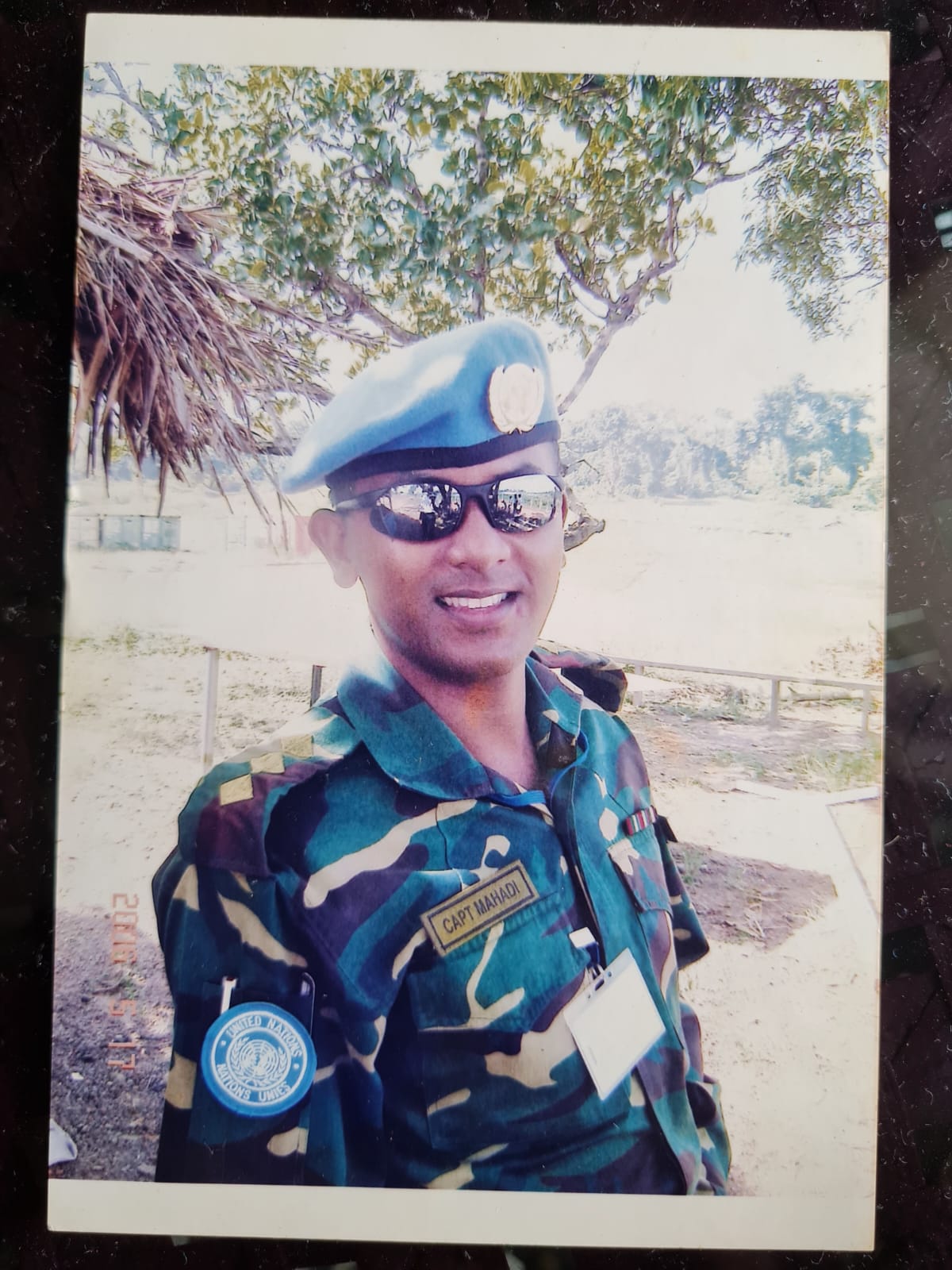 SK ABU MAHADI while being in the military